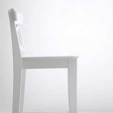 Доставка из Польши ⭐⭐⭐⭐⭐ INGOLF Барный стул со спинкой, белый, 63 cm,ИКЕА-10122647, Евро Икеа Калининград