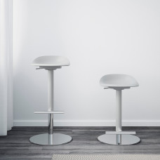 Доставка из Польши ⭐⭐⭐⭐⭐ JANINGE Барный стул, серый, 76 cm,ИКЕА-10281354, Евро Икеа Калининград