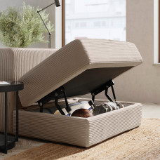 Доставка из Польши ⭐⭐⭐⭐⭐ JATTEBO modul 1,5-osobowy ze schowkiem, Samsala szarobezowy,ИКЕА-89471474, Евро Икеа Калининград