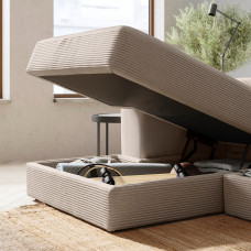 Доставка из Польши ⭐⭐⭐⭐⭐ JATTEBO modul sofy 3,5-os z szezlongiem, Samsala szarobezowy,ИКЕА-89485107, Евро Икеа Калининград