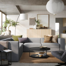 Доставка из Польши ⭐⭐⭐⭐⭐ JATTEBO sofa narozna modulowa, 6-osobowa, Tonerud szary,ИКЕА-79485259, Евро Икеа Калининград