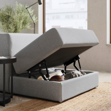 Доставка из Польши ⭐⭐⭐⭐⭐ JATTEBO sofa narozna modulowa, 6-osobowa, Tonerud szary,ИКЕА-79485259, Евро Икеа Калининград