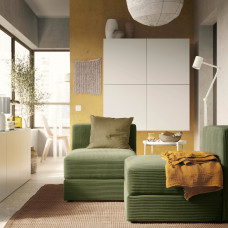 Доставка из Польши ⭐⭐⭐⭐⭐ JATTEBO modul 1-osobowy ze schowkiem, Samsala ciemny zolto-zielony,ИКЕА-39471476, Евро Икеа Калининград