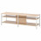 Доставка из Польши JATTESTA szafka pod TV, bialy/jasny bambus, 160x40x49 cm ИКЕА-50538852, ЕВРОИКЕА Калининград