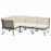 Доставка из Польши JUTHOLMEN modulowa sofa narozna 3-os zewn, ciemnoszary/Kuddarna bezowy ИКЕА-49385138, ЕВРОИКЕА Калининград