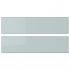 Доставка из Польши ⭐⭐⭐⭐⭐ KALLARP front szuflady, polysk jasny szaroniebieski, 40x10 cm,ИКЕА-10520156, Евро Икеа Калининград