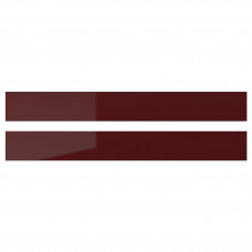 Доставка из Польши KALLARP Фронтальная панель ящика, темно-красно-коричневый глянец, 80x10 cm ИКЕА-60428301, ЕВРОИКЕА Калининград