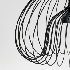 Доставка из Польши ⭐⭐⭐⭐⭐ KALLFRONT / TRADFRI Подвесной светильник с лампочкой, черный/элегантный теплый белый,ИКЕА-09520195, Евро Икеа Калининград
