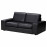 Доставка из Польши KIVIK sofa 2-osobowa, Grann/Bomstad czarny ИКЕА-50519518, ЕВРОИКЕА Калининград