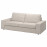 Доставка из Польши KIVIK sofa 3-osobowa, Tresund jasnobezowy ИКЕА-89482830, ЕВРОИКЕА Калининград