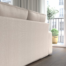 Доставка из Польши ⭐⭐⭐⭐⭐ KIVIK sofa 3-osobowa, Tresund jasnobezowy,ИКЕА-89482830, Евро Икеа Калининград