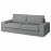 Доставка из Польши KIVIK sofa 3-osobowa, Tibbleby bezowy/szary ИКЕА-49440597, ЕВРОИКЕА Калининград