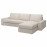 Доставка из Польши KIVIK sofa 4-osobowa z szezlongiem, Tresund jasnobezowy ИКЕА-59494387, ЕВРОИКЕА Калининград