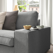 Доставка из Польши ⭐⭐⭐⭐⭐ KIVIK sofa 4-osobowa z szezlongiem, Tibbleby bezowy/szary,ИКЕА-99440585, Евро Икеа Калининград