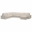 Доставка из Польши KIVIK sofa narozna 6-osobowa z szezl, Tresund jasnobezowy ИКЕА-79482878, ЕВРОИКЕА Калининград
