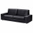 Доставка из Польши KIVIK sofa 3-osobowa, Grann/Bomstad czarny ИКЕА-00519525, ЕВРОИКЕА Калининград