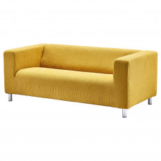 Доставка из Польши KLIPPAN 2-местный диван, Vansbro желтый ИКЕА-99496558, ЕВРОИКЕА Калининград