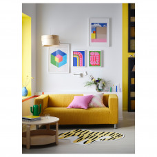 Доставка из Польши ⭐⭐⭐⭐⭐ KLIPPAN 2-местный диван, Vansbro желтый,ИКЕА-99496558, Евро Икеа Калининград