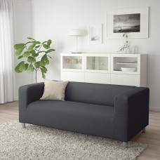 Доставка из Польши ⭐⭐⭐⭐⭐ KLIPPAN sofa 2-osobowa, Vissle szary,ИКЕА-79010614, Евро Икеа Калининград