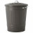 Доставка из Польши KNODD kosz metalowy z pokrywka, szary, 40 l ИКЕА-90315312, ЕВРОИКЕА Калининград