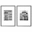 Доставка из Польши KNOPPANG rama z plakatem, Paryz noire, 50x70 cm ИКЕА-60560809, ЕВРОИКЕА Калининград