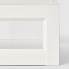 Доставка из Польши ⭐⭐⭐⭐⭐ KOMPLEMENT szuflada front ramiak ze szklem, bialy, 75x58 cm,ИКЕА-60447026, Евро Икеа Калининград