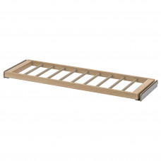 Доставка из Польши KOMPLEMENT wysuwany wieszak na spodnie, dab bejcowany na bialo, 100x35 cm ИКЕА-90446493, ЕВРОИКЕА Калининград