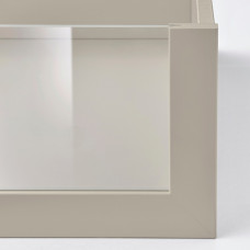 Доставка из Польши ⭐⭐⭐⭐⭐ KOMPLEMENT szuflada ze szklanym frontem, bezowy, 100x58 cm,ИКЕА-20509083, Евро Икеа Калининград