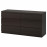 Доставка из Польши KULLEN komoda, 6 szuflad, czarnybraz, 140x72 cm ИКЕА-00309235, ЕВРОИКЕА Калининград