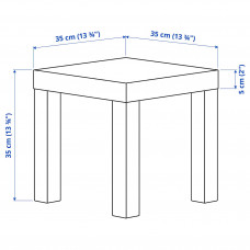 Доставка из Польши ⭐⭐⭐⭐⭐ LACK stolik, bialy, 35x35 cm,ИКЕА-30514791, Евро Икеа Калининград