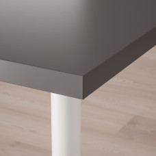 Доставка из Польши ⭐⭐⭐⭐⭐ LAGKAPTEN / OLOV Письменный стол, темно-серый/белый, 120x60 cm,ИКЕА-39416475, Евро Икеа Калининград