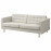 Доставка из Польши LANDSKRONA sofa 3-osobowa, Gunnared bezowy/drewno ИКЕА-29435337, ЕВРОИКЕА Калининград