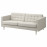 Доставка из Польши LANDSKRONA sofa 3-osobowa, Gunnared bezowy/metal ИКЕА-29435323, ЕВРОИКЕА Калининград