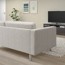 Доставка из Польши ⭐⭐⭐⭐⭐ LANDSKRONA sofa 3-osobowa, Gunnared bezowy/metal,ИКЕА-29435323, Евро Икеа Калининград