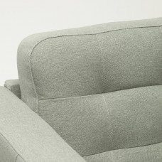 Доставка из Польши ⭐⭐⭐⭐⭐ LANDSKRONA sofa 4-osobowa z szezlongiem, Gunnared jasnozielony/drewno/czarny,ИКЕА-29444228, Евро Икеа Калининград