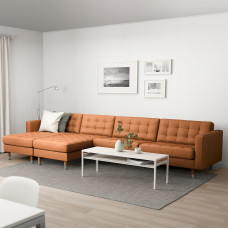 Доставка из Польши ⭐⭐⭐⭐⭐ LANDSKRONA sofa 5-czesciowa, z szezlongami/Grann/Bomstad zloto-brazowy/metal,ИКЕА-49269153, Евро Икеа Калининград