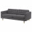 Доставка из Польши LANDSKRONA sofa 3-osobowa, Gunnared ciemnoszary/drewno ИКЕА-59270311, ЕВРОИКЕА Калининград