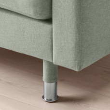 Доставка из Польши ⭐⭐⭐⭐⭐ LANDSKRONA sofa 4 osobowa z szezlongiem, Gunnared jasnozielony/metal,ИКЕА-99554303, Евро Икеа Калининград