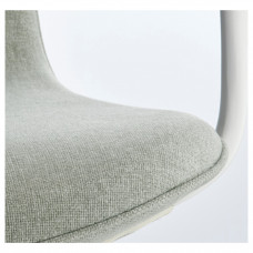 ⭐⭐⭐⭐⭐ LANGFJALL Стул конференция c подлокотник., Гуннаред светло-зеленый,IKEA-19252781, Евро Икеа Калининград