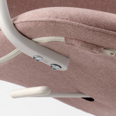 ⭐⭐⭐⭐⭐ LANGFJALL Стул конференция c подлокотник., Гуннаред яркий розовый,IKEA-09252786, Евро Икеа Калининград