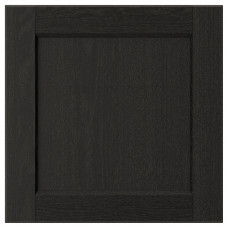 Доставка из Польши LERHYTTAN drzwi, bejcowane na czarno, 40x40 cm ИКЕА-40356055, ЕВРОИКЕА Калининград