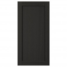 Доставка из Польши LERHYTTAN drzwi, bejcowane na czarno, 40x80 cm ИКЕА-00356057, ЕВРОИКЕА Калининград