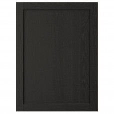 Доставка из Польши LERHYTTAN drzwi, bejcowane na czarno, 60x80 cm ИКЕА-30356065, ЕВРОИКЕА Калининград