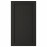 Доставка из Польши LERHYTTAN front do zmywarki, bejcowane na czarno, 45x80 cm ИКЕА-00356076, ЕВРОИКЕА Калининград