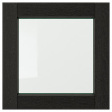 Доставка из Польши LERHYTTAN drzwi szklane, bejcowane na czarno, 40x40 cm ИКЕА-00356081, ЕВРОИКЕА Калининград