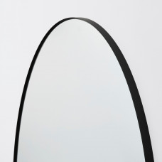 Доставка из Польши ⭐⭐⭐⭐⭐ LINDBYN lustro, czarny, 80 cm,ИКЕА-50458614, Евро Икеа Калининград