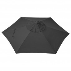 Доставка из Польши ⭐⭐⭐⭐⭐ LINDOJA Навес зонта, черный, 300 cm,ИКЕА-10396133, Евро Икеа Калининград