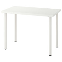 ⭐⭐⭐⭐⭐ LINNMON / ADILS Стол, белый, 100x60 cm ИКЕА-29932181, Евро Икеа Калининград