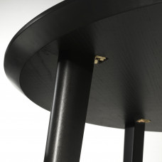 Доставка из Польши ⭐⭐⭐⭐⭐ LISABO stol, czarny, 105 cm,ИКЕА-50416501, Евро Икеа Калининград