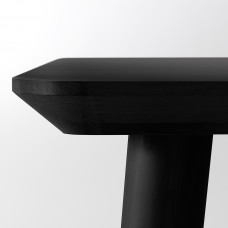 Доставка из Польши ⭐⭐⭐⭐⭐ LISABO stol, czarny, 88x78 cm,ИКЕА-60563780, Евро Икеа Калининград